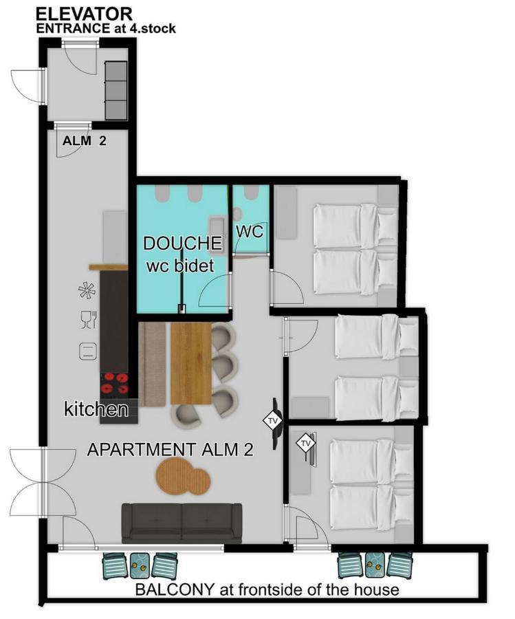 Alm Appartements Zellamsee Zell am See Exterior foto